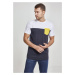 3-Colored Pocket T-Shirt NVY/WHT/CHROMEYELLOW