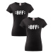 BFF tričká pre najlepšie kamarátky s potlačou BFF