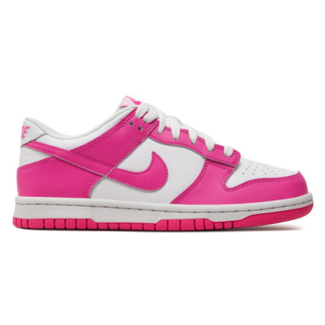 Nike Sneakersy Dunk Low (Gs) FB9109 102 Ružová