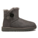 Ugg Snehule W Mini Bailey Button II 1016422 Sivá