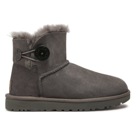 Ugg Snehule W Mini Bailey Button II 1016422 Sivá