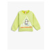 Koton Baby Boy Yellow Sweatshirt