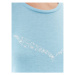 Salewa Funkčné tričko Solid Dry W 27019 Modrá Regular Fit