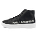 Tenisky Karl Lagerfeld Maxi Kup Karl Injekt Logo Hi Čierna