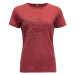 Devold HELLESYLT MERINO 130 TEE Dámske tričko, červená, veľkosť