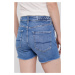 Rifľové krátke nohavice Pepe Jeans Mary Archive dámske, jednofarebné, vysoký pás
