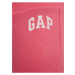 Růžové holčičí tepláky s logem GAP