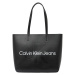 Calvin Klein Jeans Shopper  čierna / biela