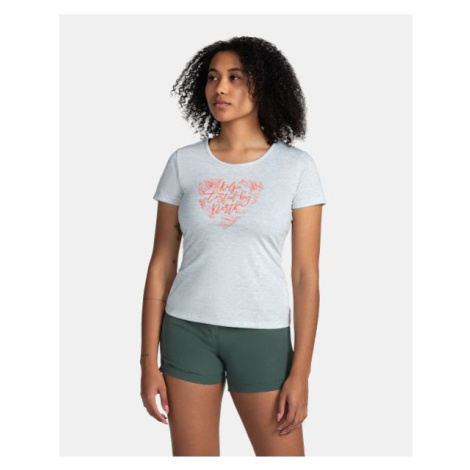 Women's outdoor T-shirt KILPI GAROVE-W white