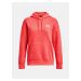 Koralová mikina Under Armour Essential Fleece Hoodie