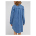 Lee Džínsové šaty L51TWCB08 Modrá Relaxed Fit