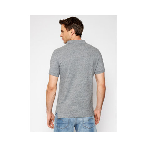 Superdry Polokošeľa Classic Pique M1110031A Sivá Regular Fit