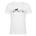 Pánské tričko Italský chrtík tep - tričko pre milovníkov psov