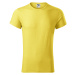 Malfini Fusion Pánske tričko 163 žltý melír