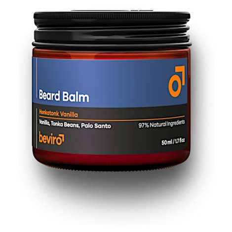 Balzam na fúzy Beviro Beard Balm Honkatonk Vanilla - 50 ml (BV121) + darček zadarmo