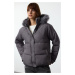 Trendyol Gray Regular Coat