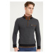 1039 DEWBERRY MEN'S SWEATSHIRT-ANTHRACITE