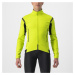 CASTELLI Cyklistická zateplená bunda - PERFETTO ROS 2 CONVERTIBLE - svetlo zelená