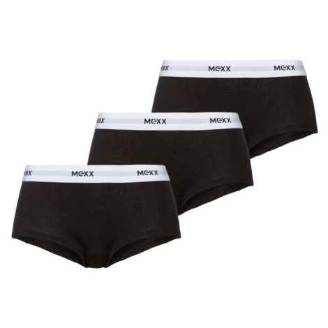 MEXX Dámske nohavičky, 3 kusy (čierna)