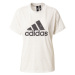 ADIDAS SPORTSWEAR Funkčné tričko 'Future Icons Winners 3'  čierna / biela melírovaná