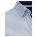 Pánska elegantná košeľa biela so vzorom dx1766