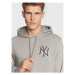 New Era Mikina New York Yankees Logo Infill 60284741 Sivá Regular Fit