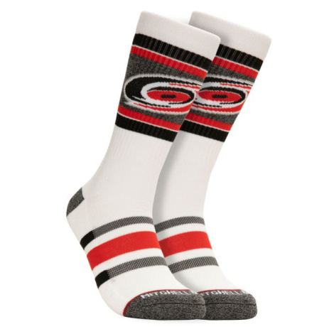 Carolina Hurricanes ponožky NHL Cross Bar Crew Socks Mitchell & Ness