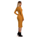 Made Of Emotion Dress M542 Dark Yellow