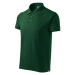 Tmavo zelené polo tričko Malfini Cotton Heavy M MLI-215D3