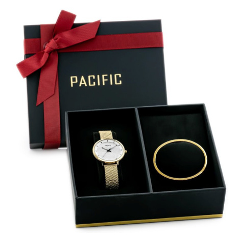 Dámske hodinky PACIFIC X6171 - darčekový set (zy664b)