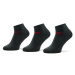 Levi's® Súprava 3 párov vysokých ponožiek unisex 903051001 Sivá