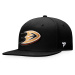 Men's Fanatics Core Snapback Anaheim Ducks Black-Dark Orange Cap