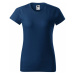 MALFINI Dámske tričko Basic - Polnočná modrá