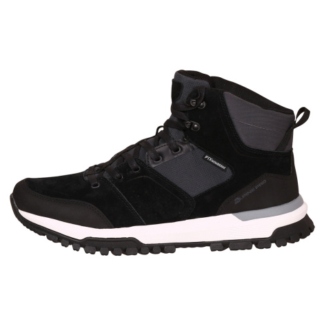 Men's city shoes with PTX membrane ALPINE PRO MALEN black