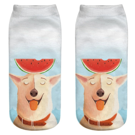 Ponožky Pes s melónom iMóda