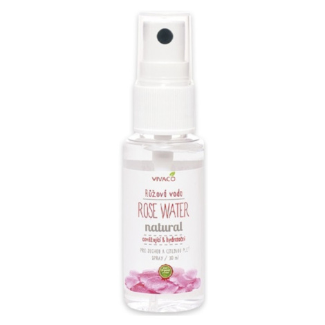VIVACO Ružová voda hydratačná a osviežujúca 30ml - VIVACO
