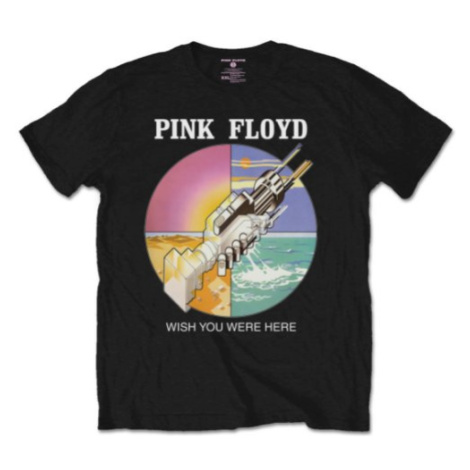 Pink Floyd tričko WYWH Circle Icons Čierna