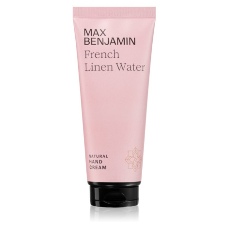 MAX Benjamin French Linen Water krém na ruky