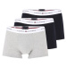 Tommy Hilfiger Underwear Boxerky 'Essential'  tmavomodrá / sivá melírovaná / červená / biela