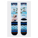 XPOOOS ponožky pánske pláž  -modrá Veľkosť: 43/46