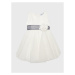 OVS Elegantné šaty 1698531 Biela Regular Fit