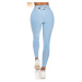 Sexy High Waist Push-Up Leggings with Bow babyblue