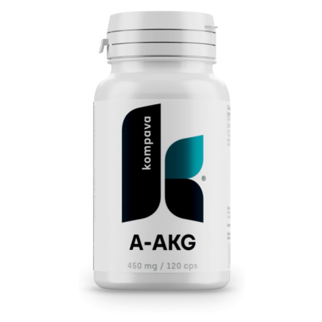 Kompava Arginín A-AKG, 450 mg/120 kps
