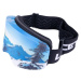 Laceto SKI GOGGLES COVER MOUNTAIN Textilný obal na lyžiarske okuliare, mix, veľkosť