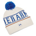 M Halftime Pom Beanie-WHT