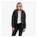 Bunda Urban Classics Ladies Hooded Puffer Jacket Black