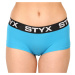 Women's panties Styx with leg light blue