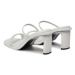 Calvin Klein Šľapky Padded Curved Stil Slide 70 HW0HW01992 Biela