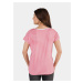 Ružové dámske pruhované tričko SAM 73