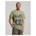 Diverse Men's printed T-shirt WOLF CALI